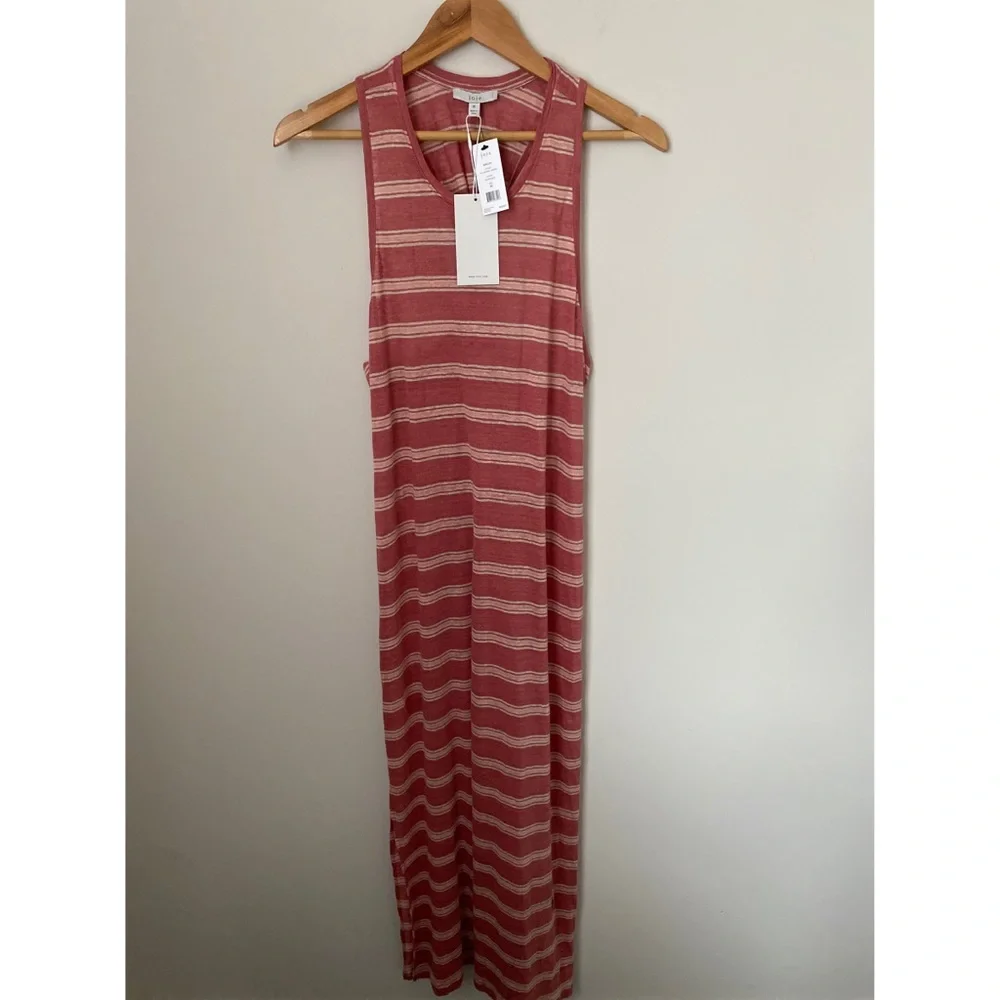 NWT Joie sleeveless‎ 100% linen Brellen maxi Dress